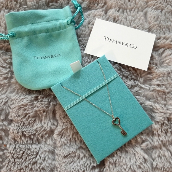 Tiffany & Co. Jewelry - NWT Tiffany's key necklace